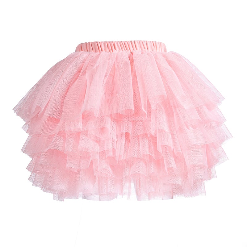 elamccor Baby Girls' Tutu Skirt Toddler 6 Layered Tulle Tutus 1-8T - Image 1